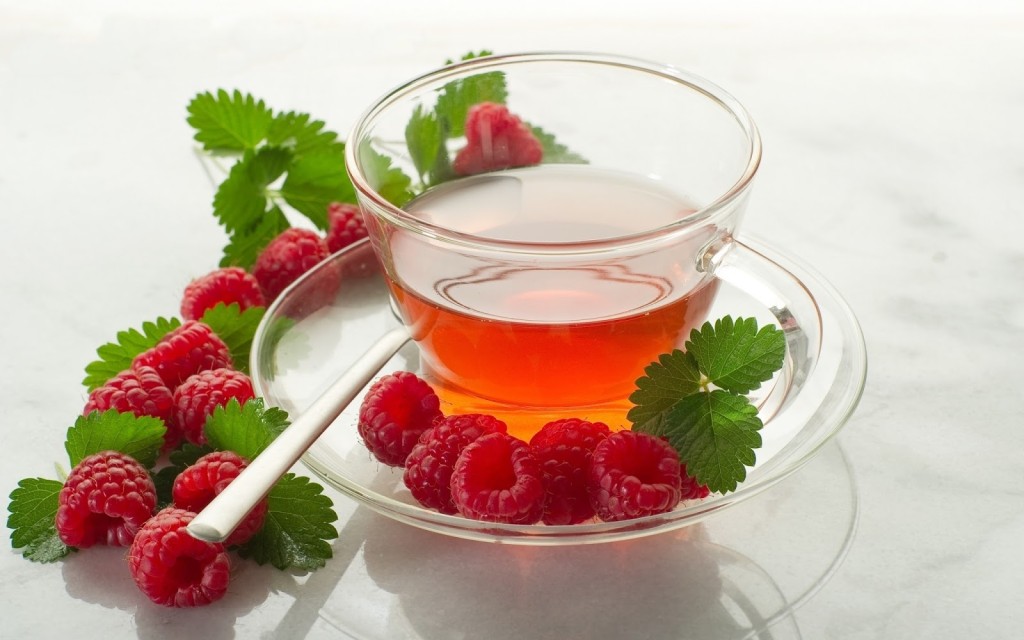 caj od lista maline
